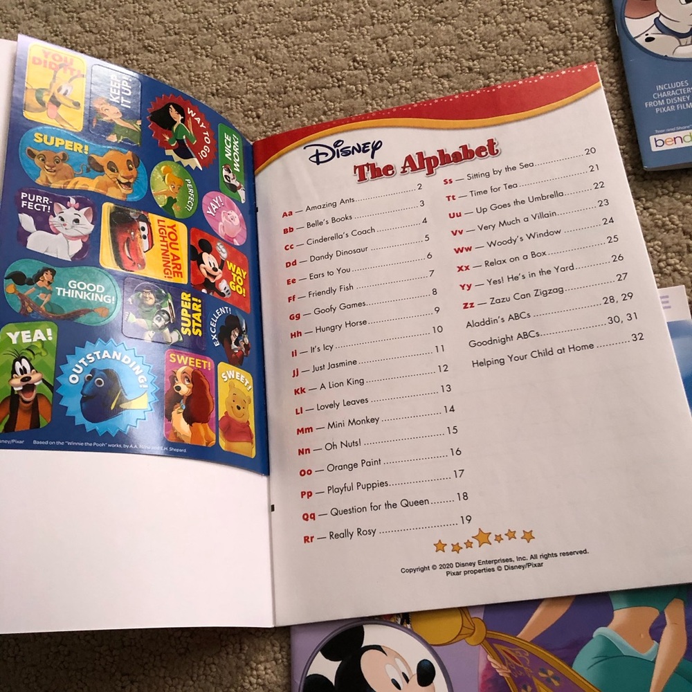 Disney learning activity books - Picture 6 of 9